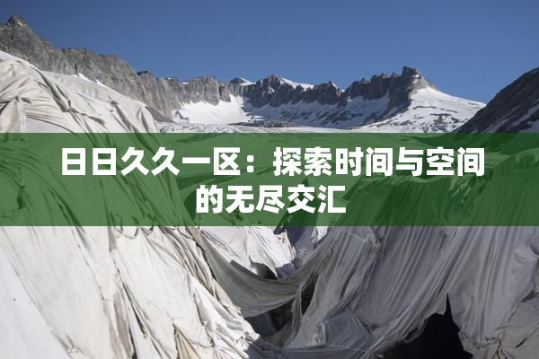 日日久久一区：探索时间与空间的无尽交汇