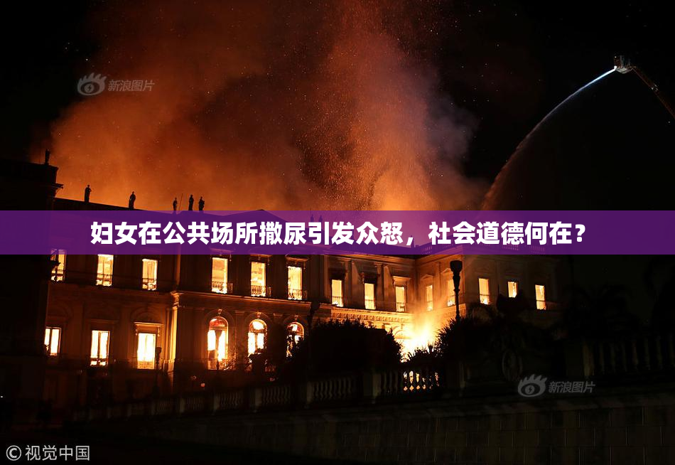 妇女在公共场所撒尿引发众怒，社会道德何在？