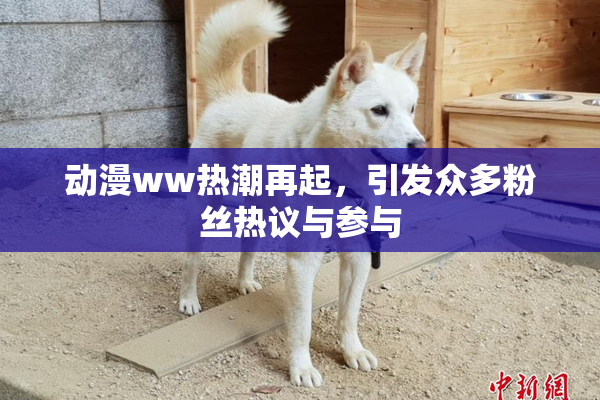动漫ww热潮再起，引发众多粉丝热议与参与