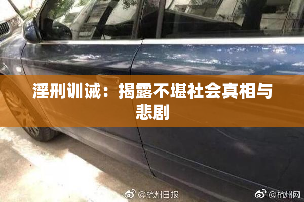 淫刑训诫：揭露不堪社会真相与悲剧