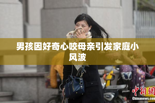 男孩因好奇心咬母亲引发家庭小风波