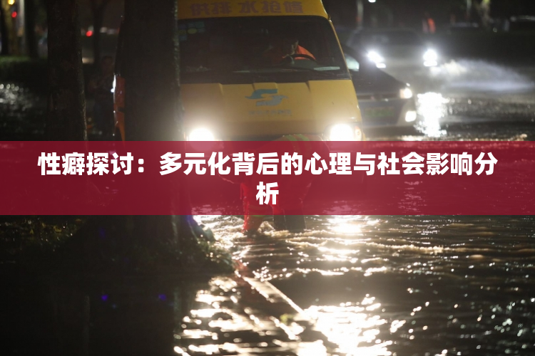 性癖探讨：多元化背后的心理与社会影响分析