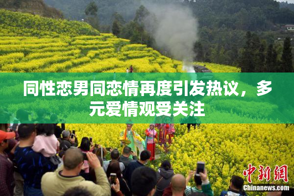 同性恋男同恋情再度引发热议，多元爱情观受关注