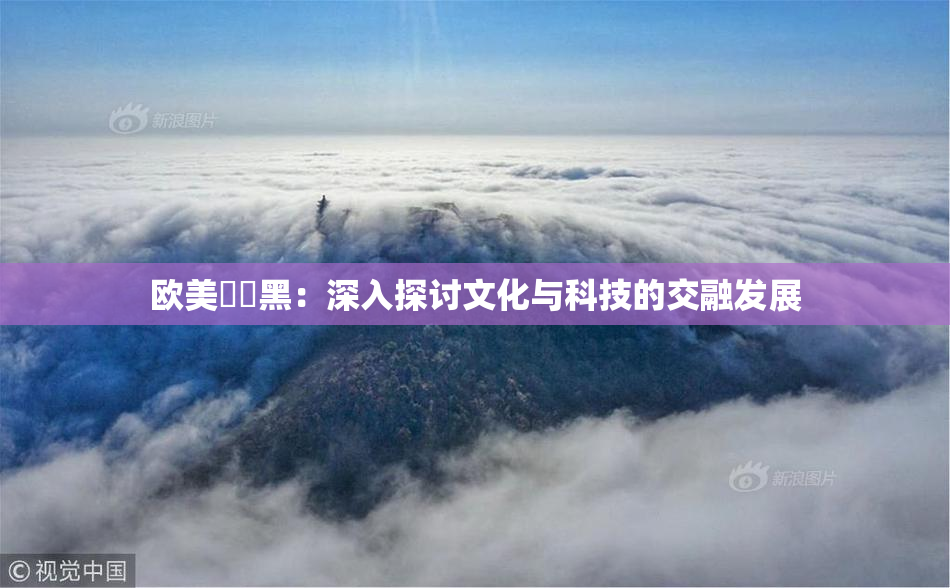 欧美❌‌黑：深入探讨文化与科技的交融发展