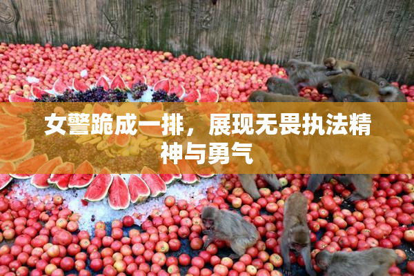 女警跪成一排，展现无畏执法精神与勇气