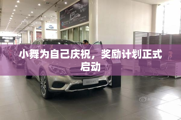 小舞为自己庆祝，奖励计划正式启动