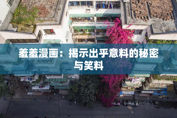 羞羞漫画：揭示出乎意料的秘密与笑料