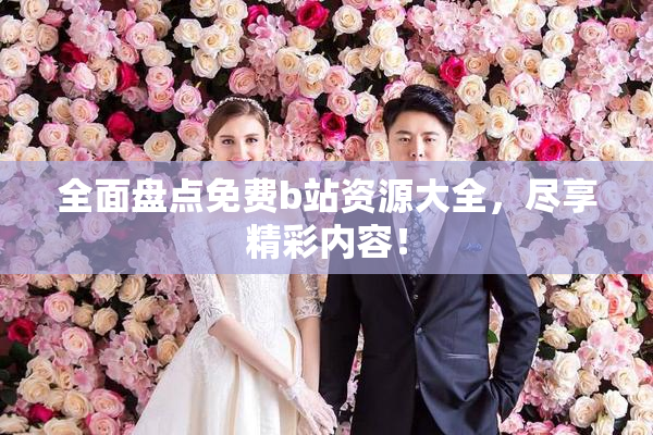 全面盘点免费b站资源大全，尽享精彩内容！