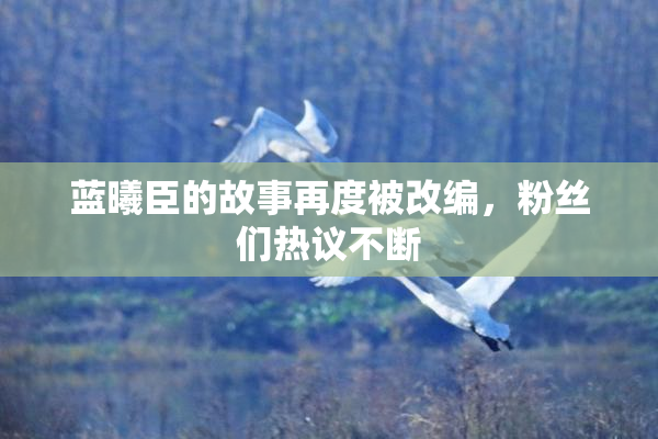 蓝曦臣的故事再度被改编，粉丝们热议不断
