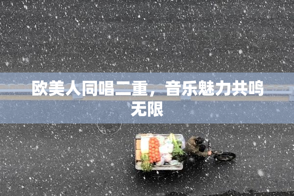 欧美人同唱二重，音乐魅力共鸣无限