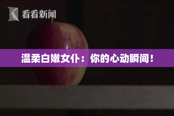 温柔白嫩女仆：你的心动瞬间！