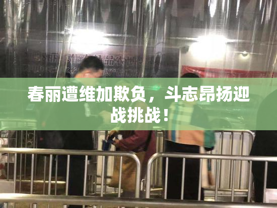 春丽遭维加欺负，斗志昂扬迎战挑战！