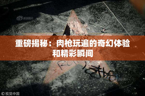 重磅揭秘：肉枪玩遍的奇幻体验和精彩瞬间
