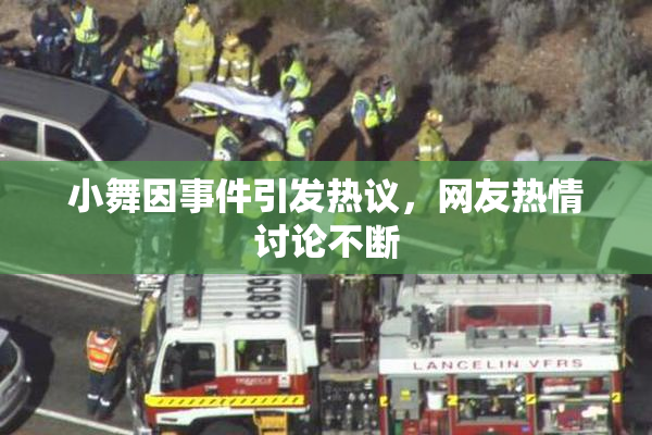 小舞因事件引发热议，网友热情讨论不断