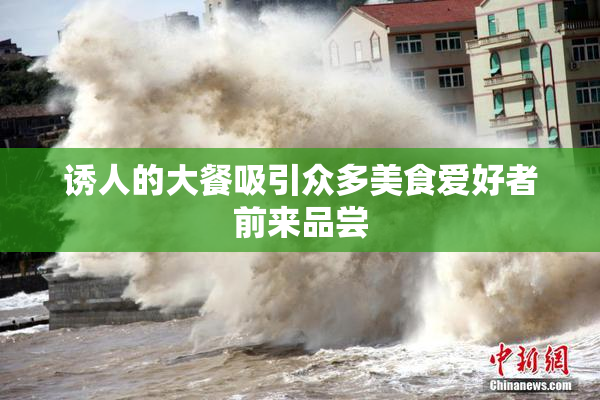 诱人的大餐吸引众多美食爱好者前来品尝